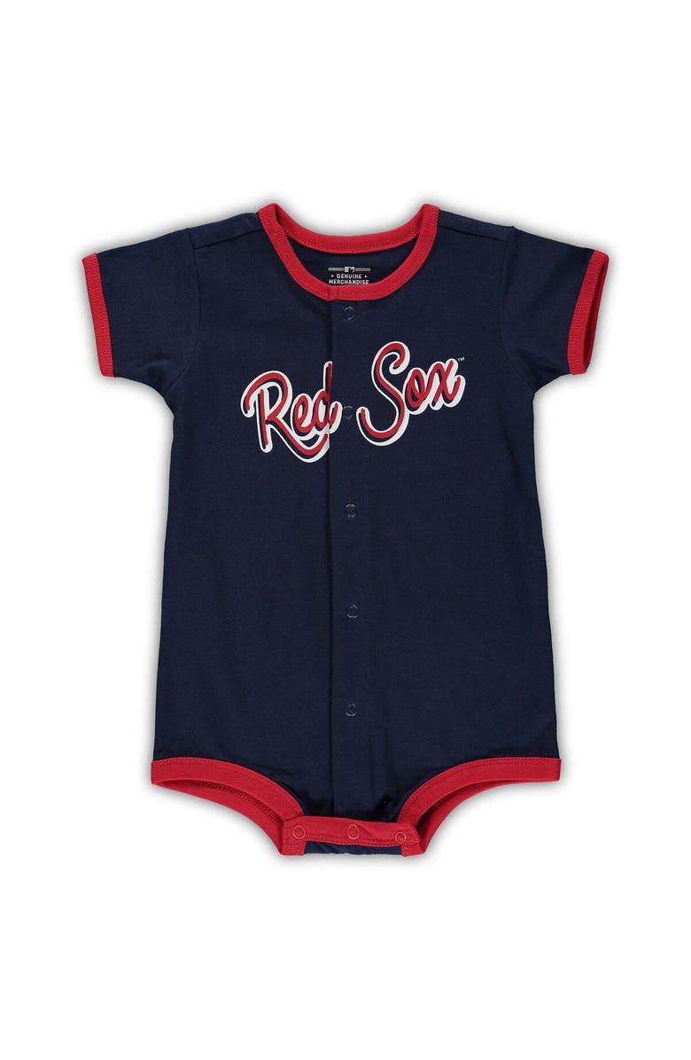 Outerstuff Infant Navy Boston Red Sox Power Hitter Romper, Main, color, Navy