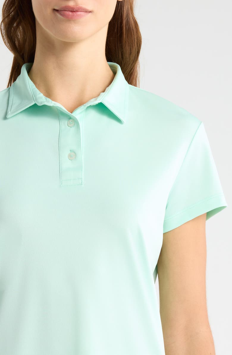 Swannies Ava Short Sleeve Performance Golf Polo, Alternate, color, Mint