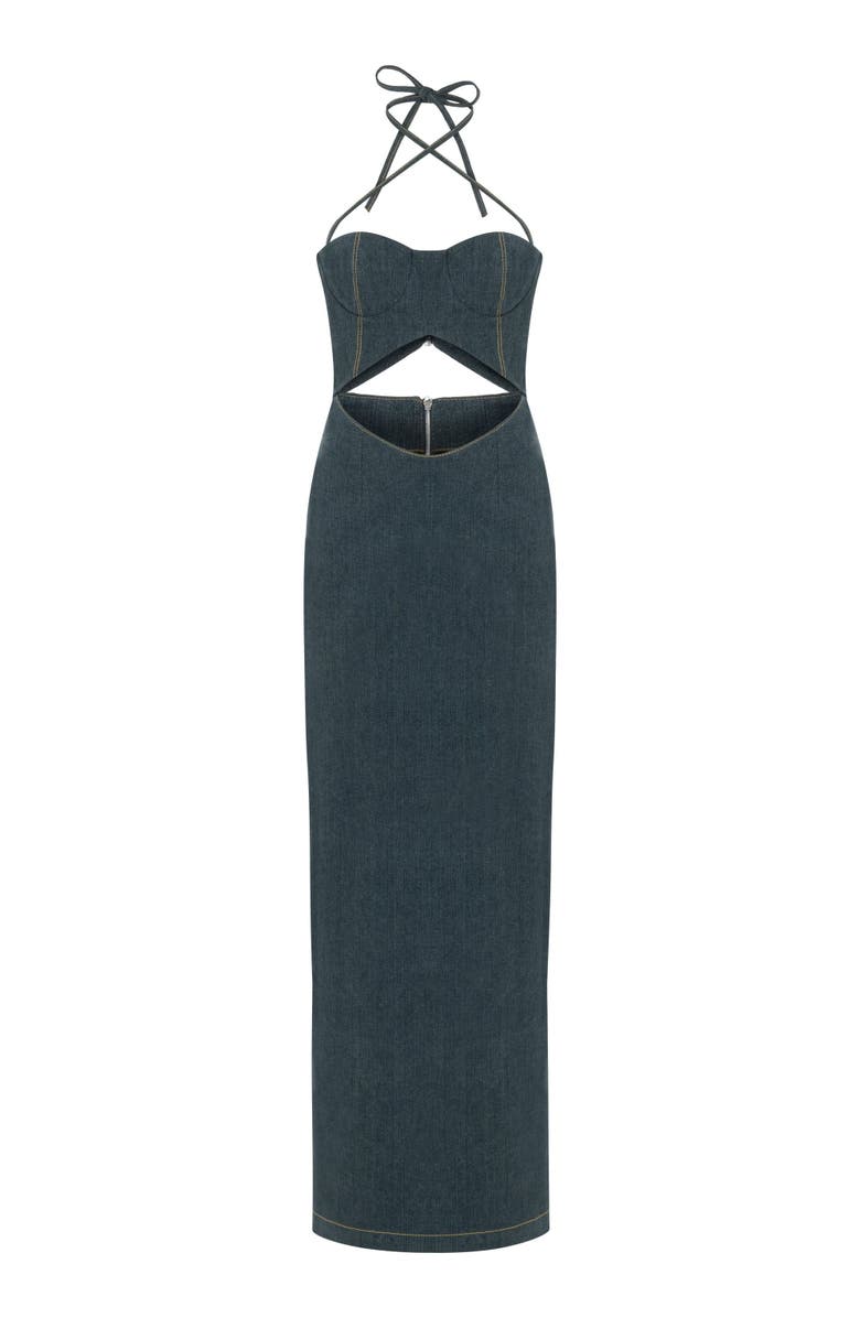 Jendue Monte Maxi Dress, Alternate, color, Niagara Blue