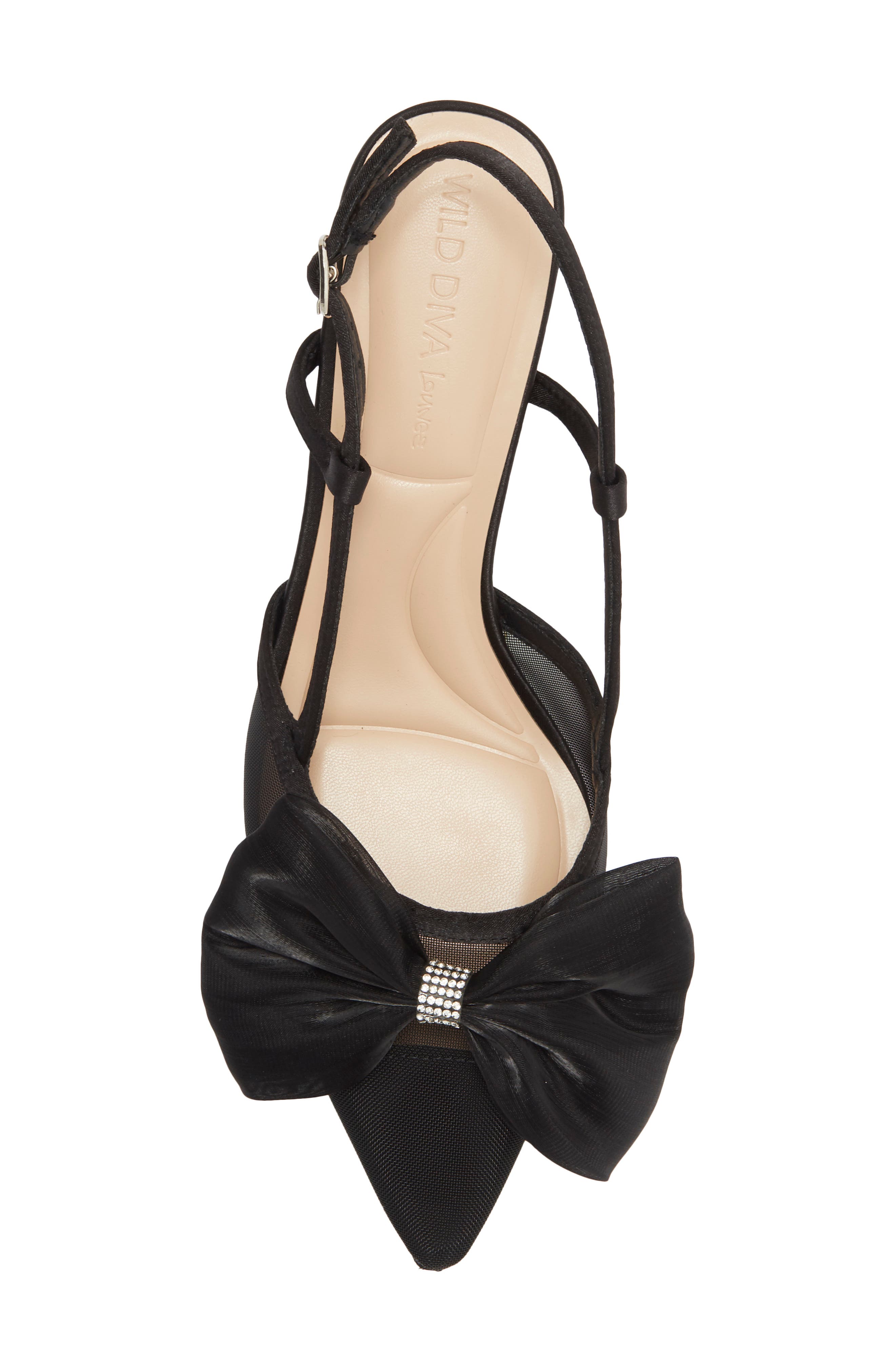 Snazzy Slingback Sandal, Alternate, color, BLACK