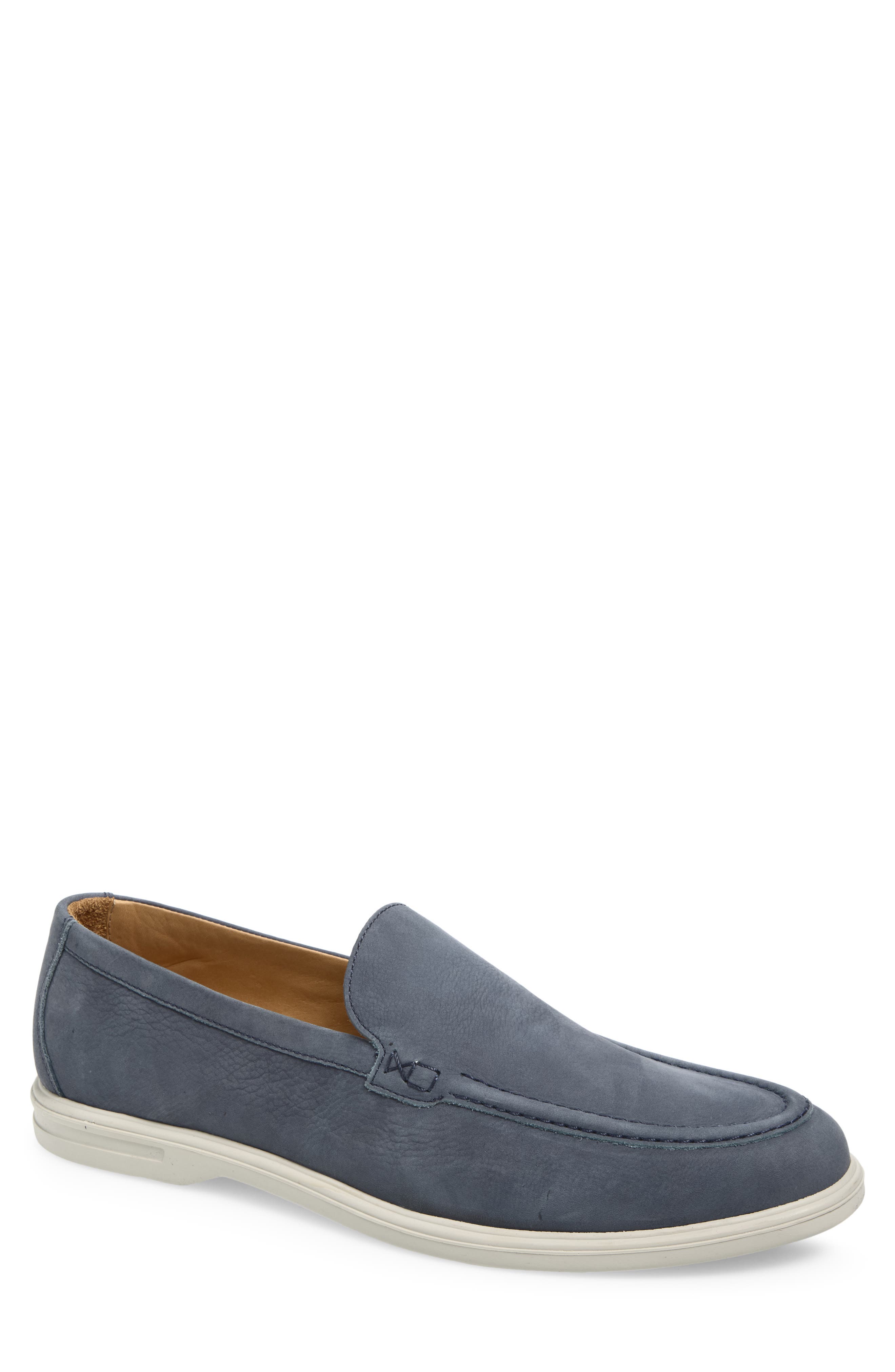 Peter Millar Excursionist Venetian Loafer, Main, color, Blue Pearl