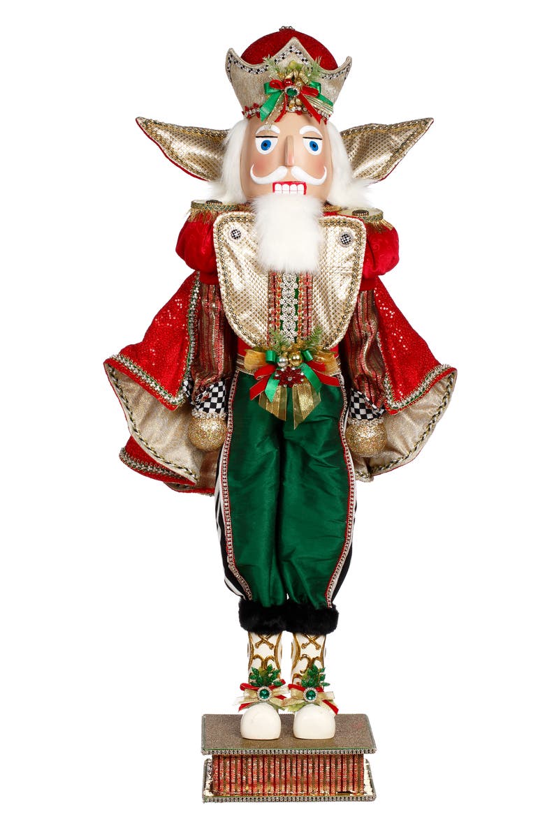 Mark Roberts King Nutcracker, Large, Main, color, Red
