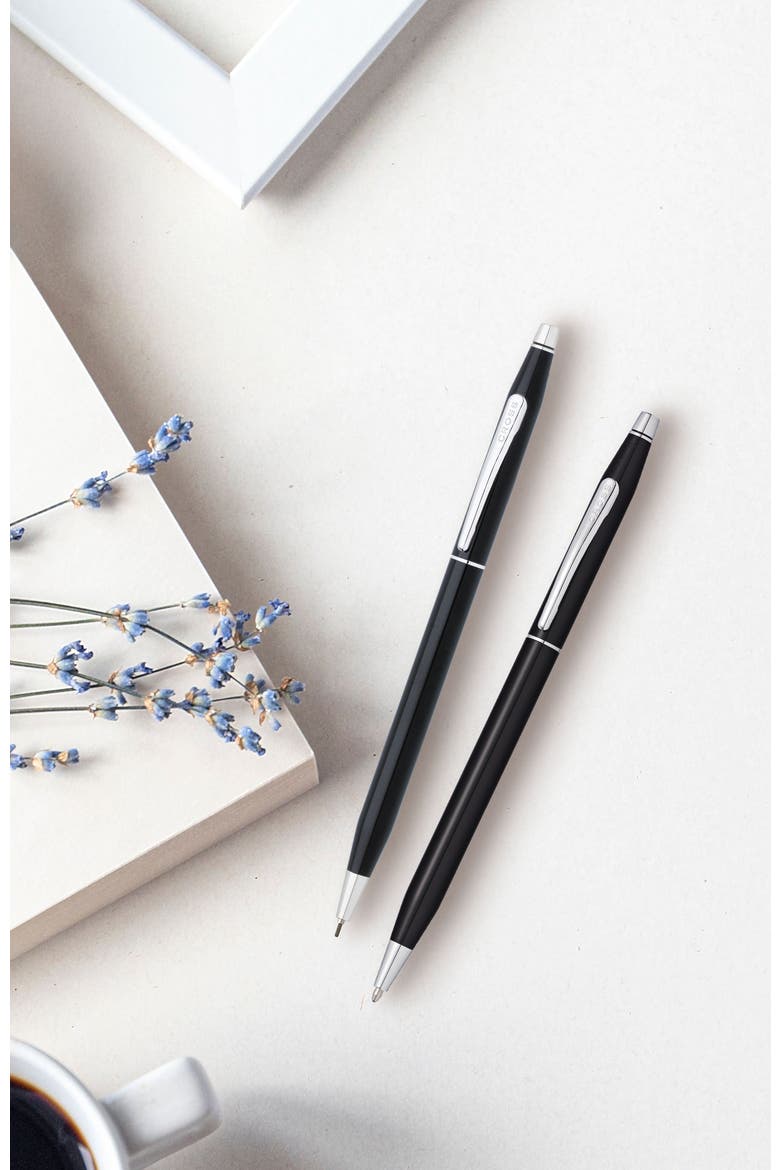 Classic Century Pen and Pencil Set, Alternate, color, Black Lacquer