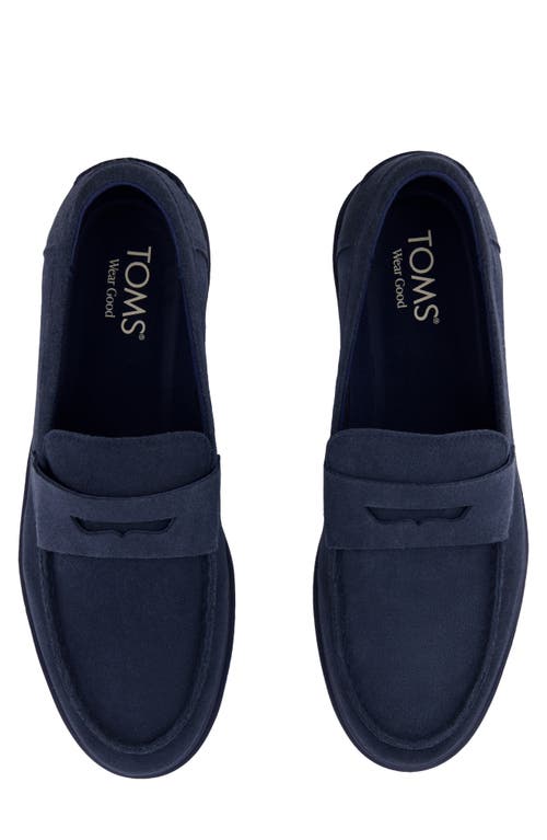 Toms Havana Penny Loafer In Blue