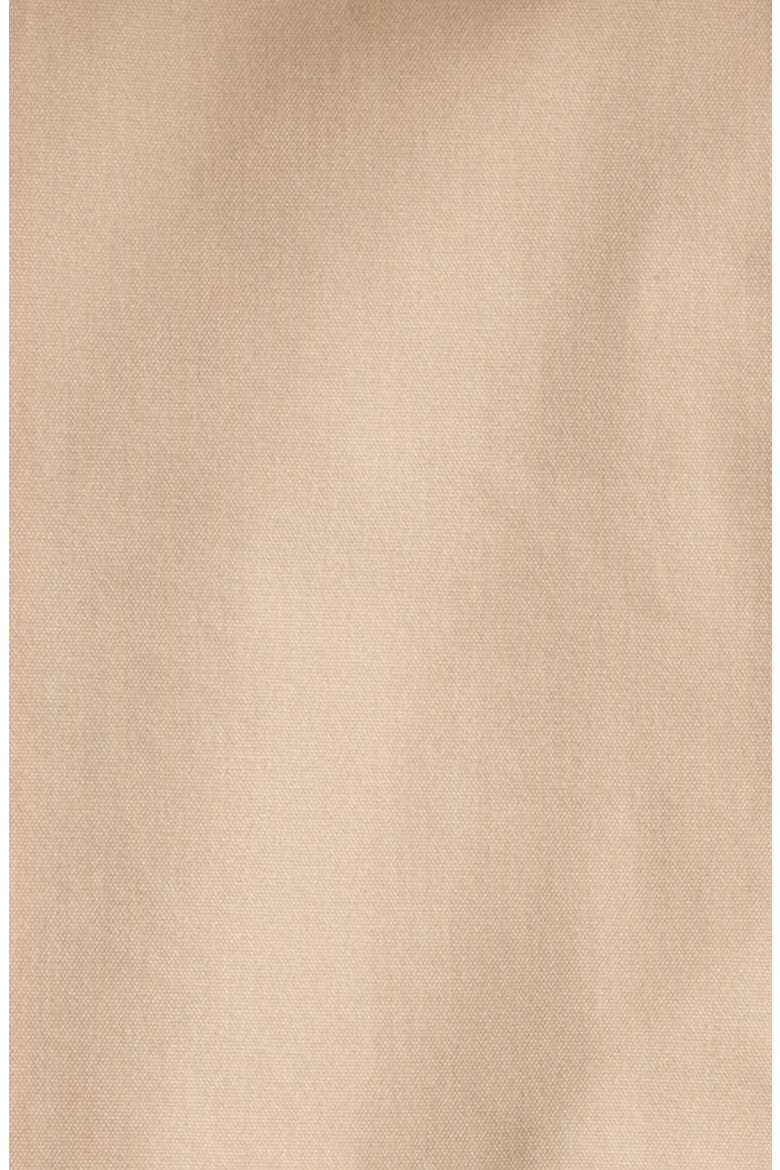 Oversize Hooded Cotton Anorak, Alternate, color, BEIGE