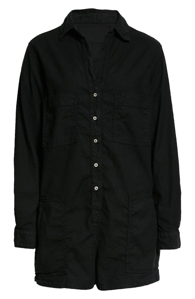 Frank & Eileen Ireland Romper, Alternate, color, Black