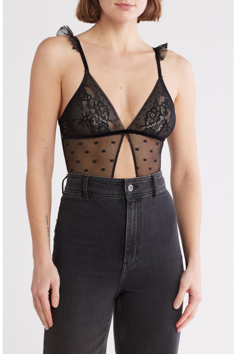 Flora Teddy, Main, color, BLACK