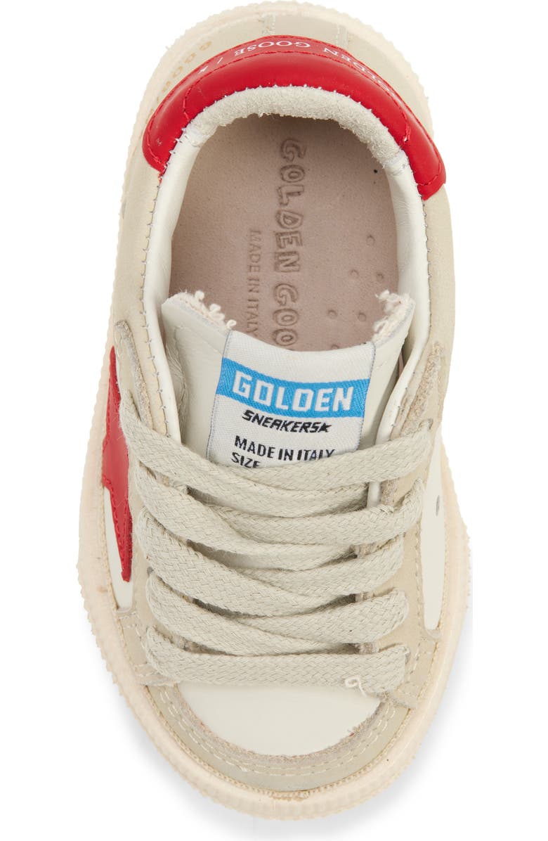 Golden Goose Kids' May School Leather Sneaker, Alternate, color,