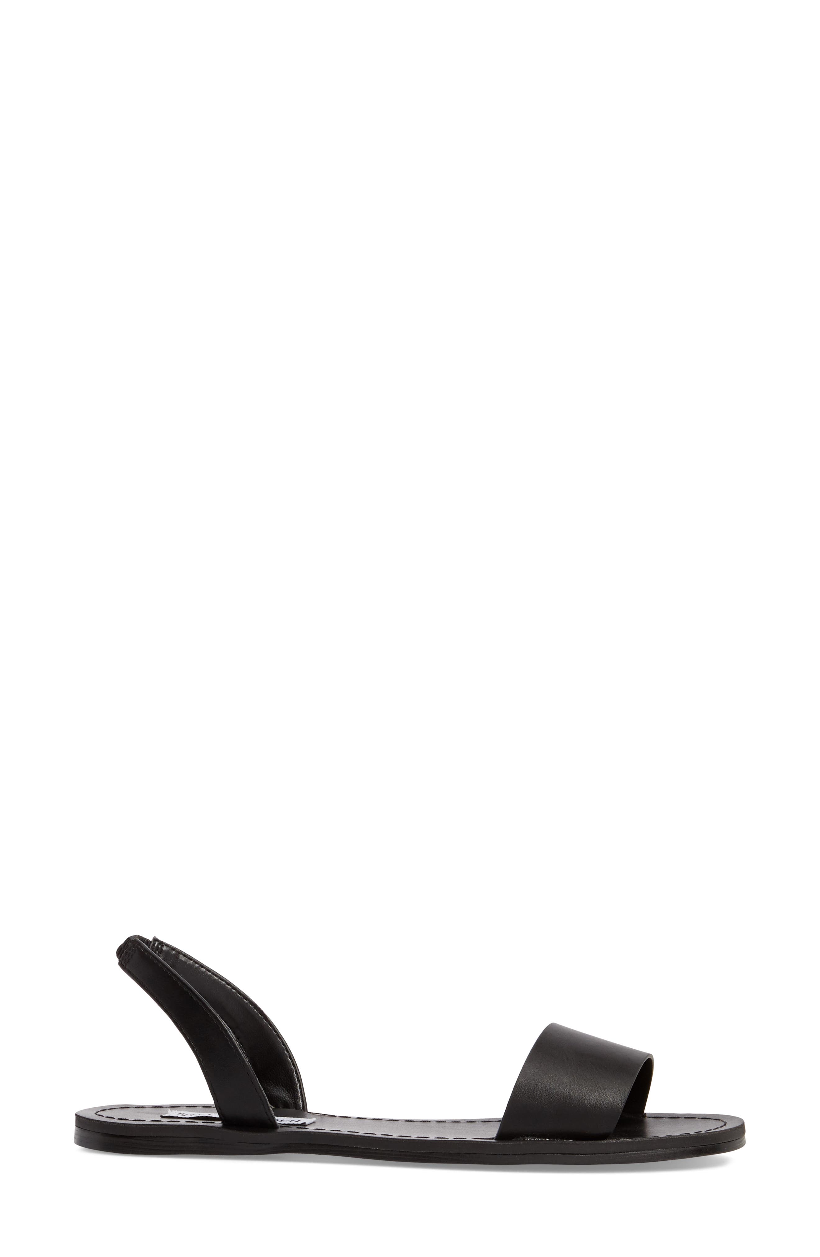 Alina Sandal, Alternate, color, BLACK