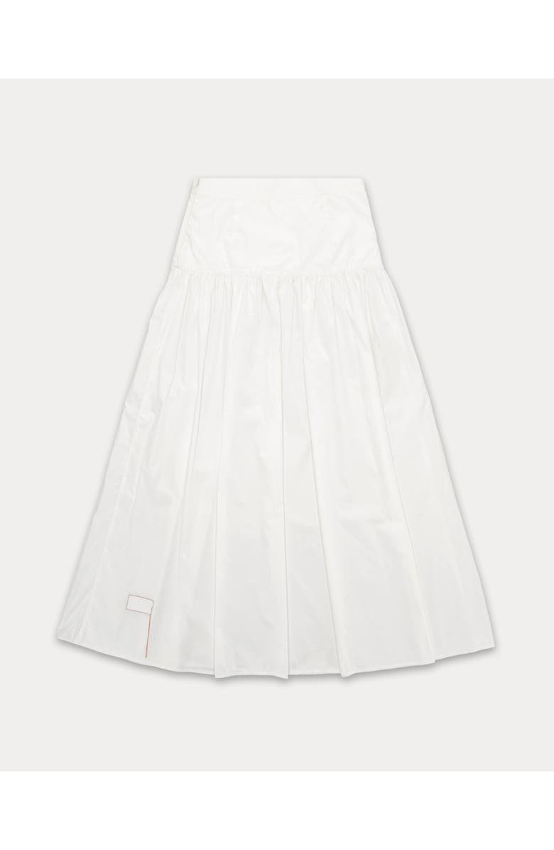 Fortela Naomi Poplin Skirt, Alternate, color, White