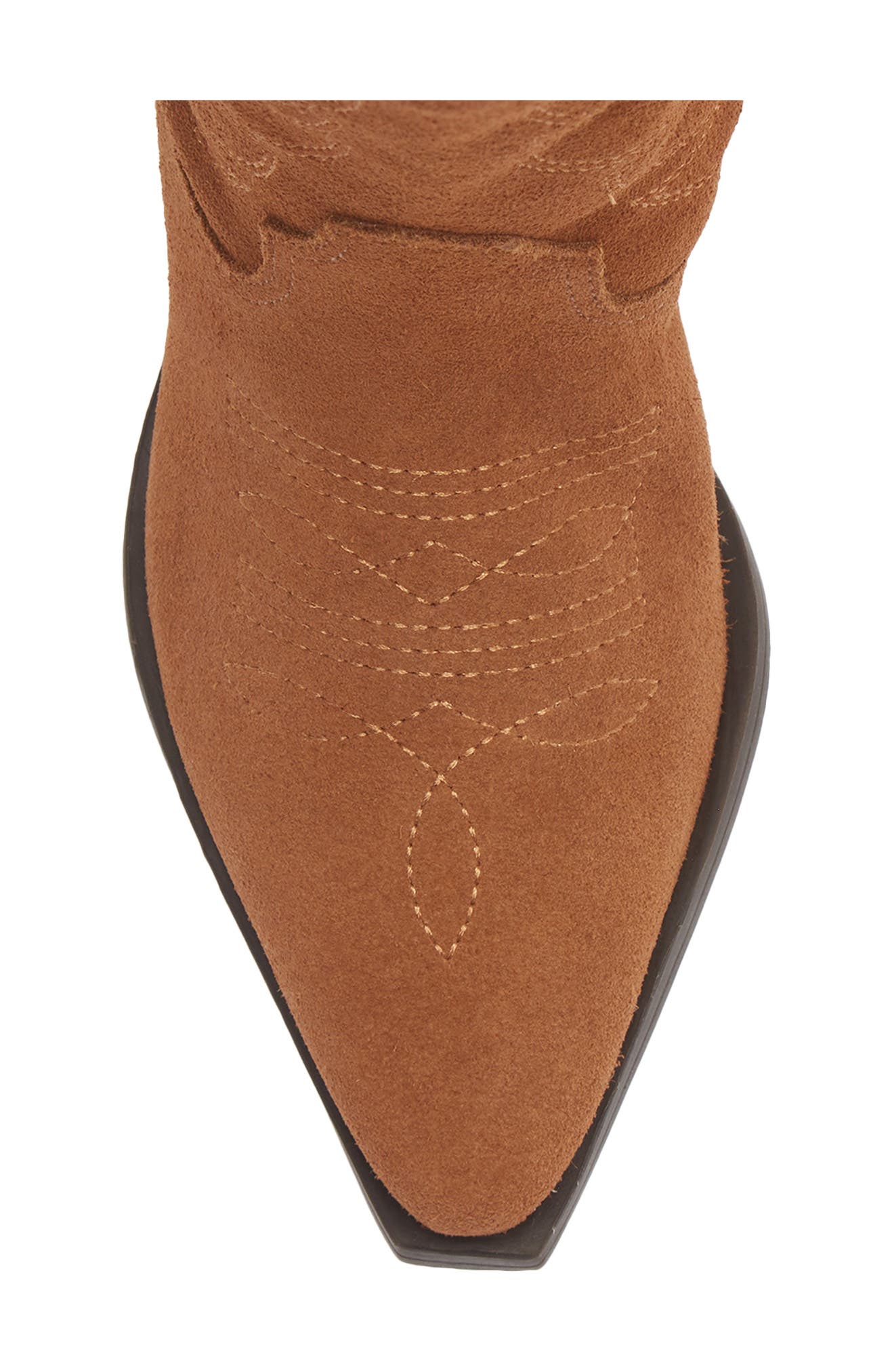 Metallic Western Boot, Alternate, color, CASTANHO 26
