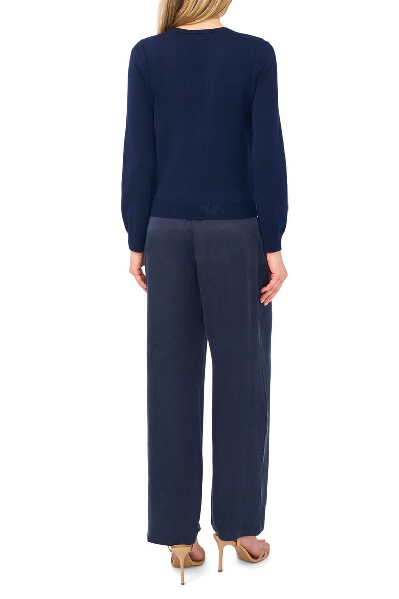 Attached Tank Cardigan Sweater, Alternate, color, CLASSIC NAVY