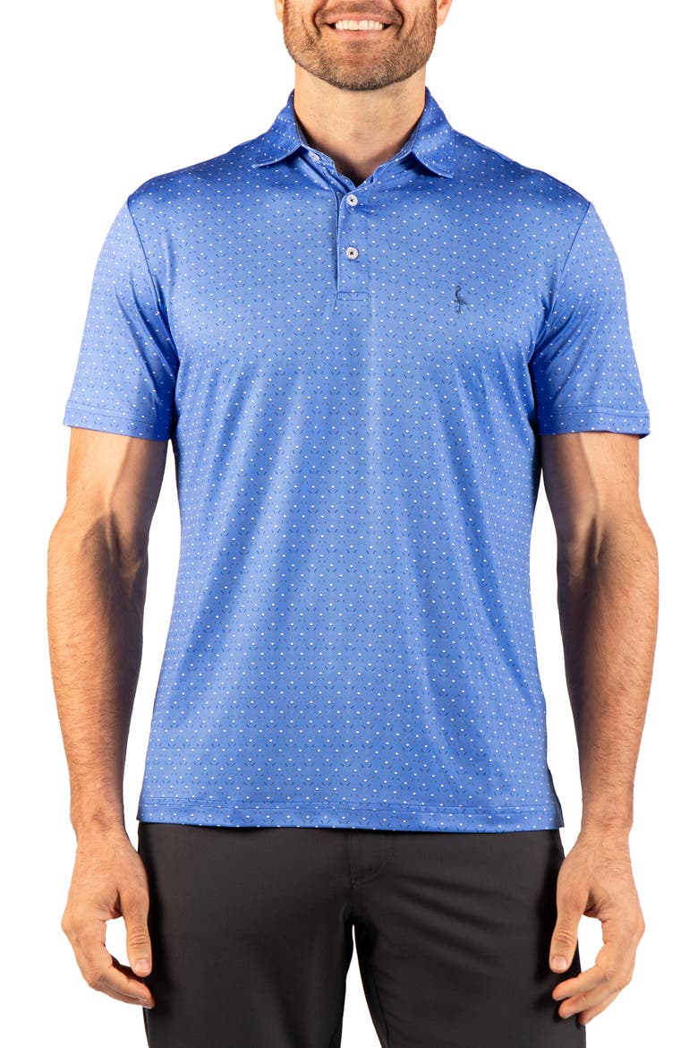 Golf Clubs Performance Polo, Main, color, SAPPHIRE BLUE