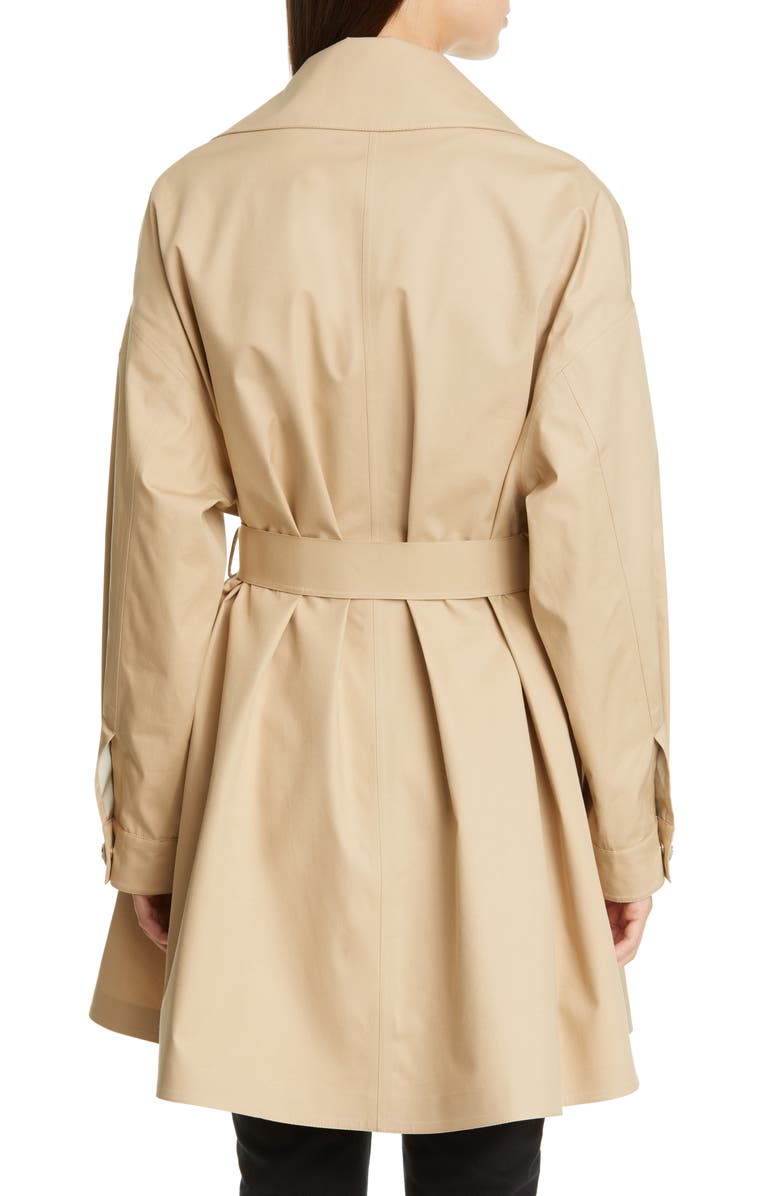 Moncler Waterproof Trench Coat, Alternate, color, 