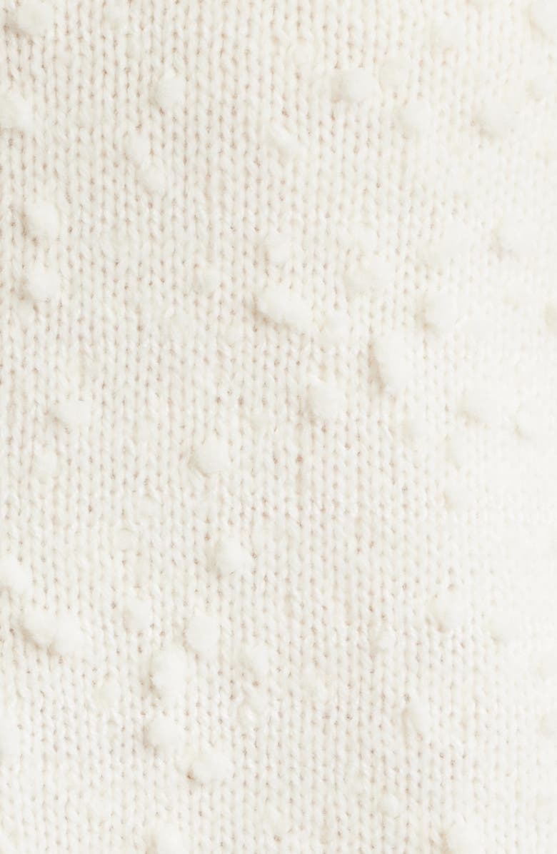 KOBI HALPERIN Richie Wool Cardigan, Alternate, color, Ivory