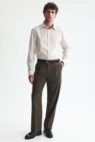 H&M Regular Fit Tailored Trousers