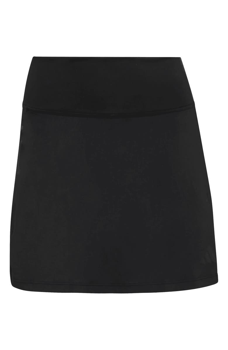 adidas Optime Climacool Skirt, Main, color, Black/ Carbon