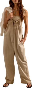 Free People Jude Denim Overalls