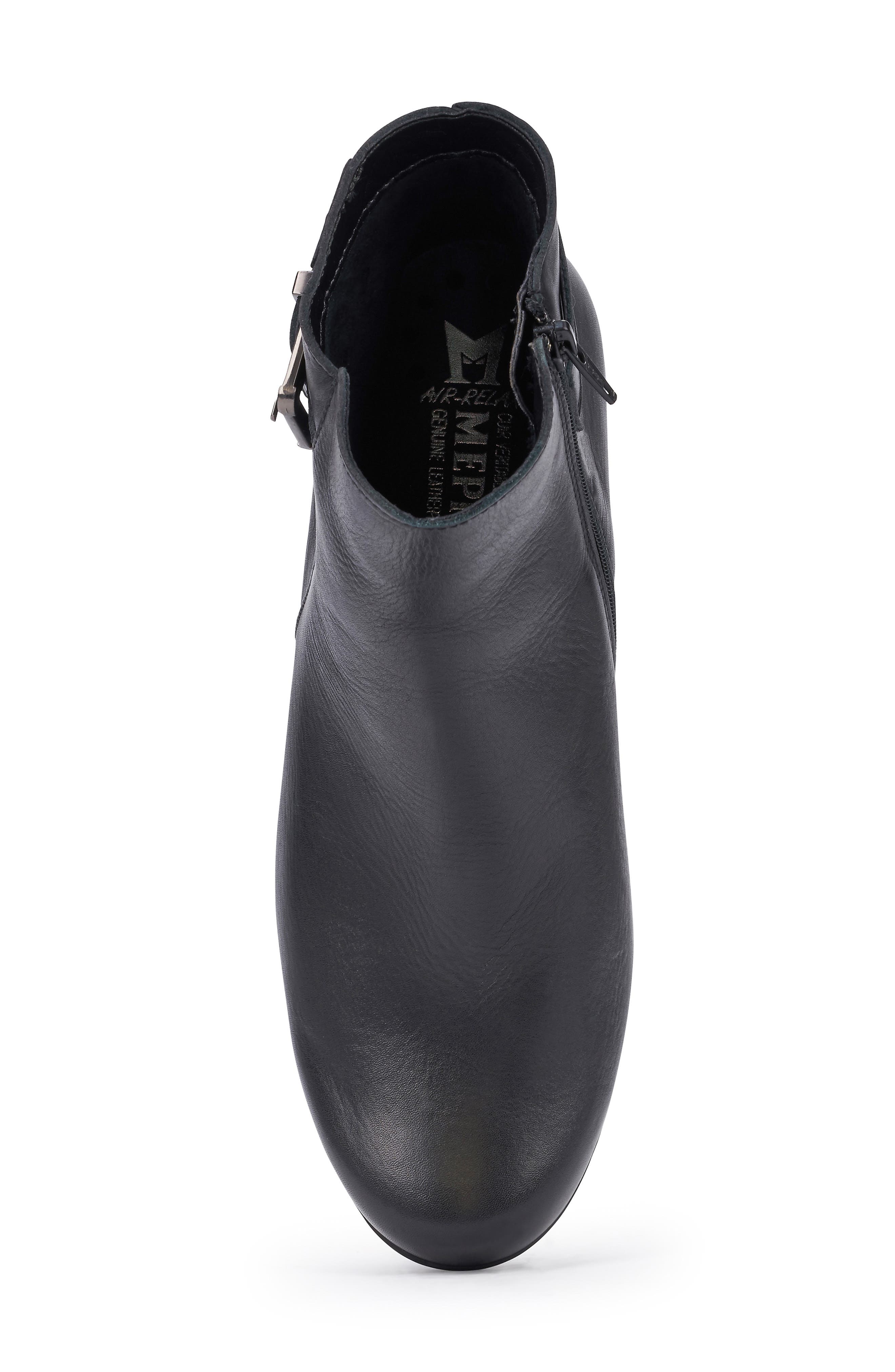 Marilia Bootie, Alternate, color, BLACK LEATHER