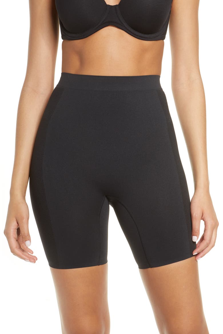 Keep Your Cool Thigh Shaper Shorts, Main, color, TAP SHOE
