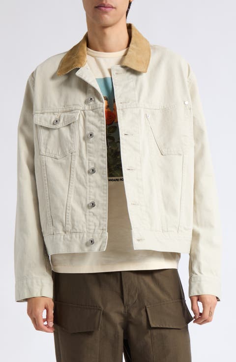 Corduroy Collar Cotton Jacket