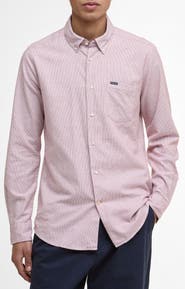 Barbour Turner Houndstooth Button-Down Shirt