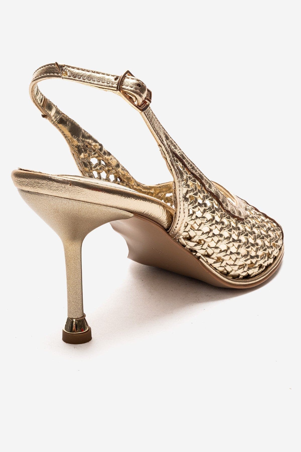 Bonito Stiletto Sandal, Alternate, color, Gold