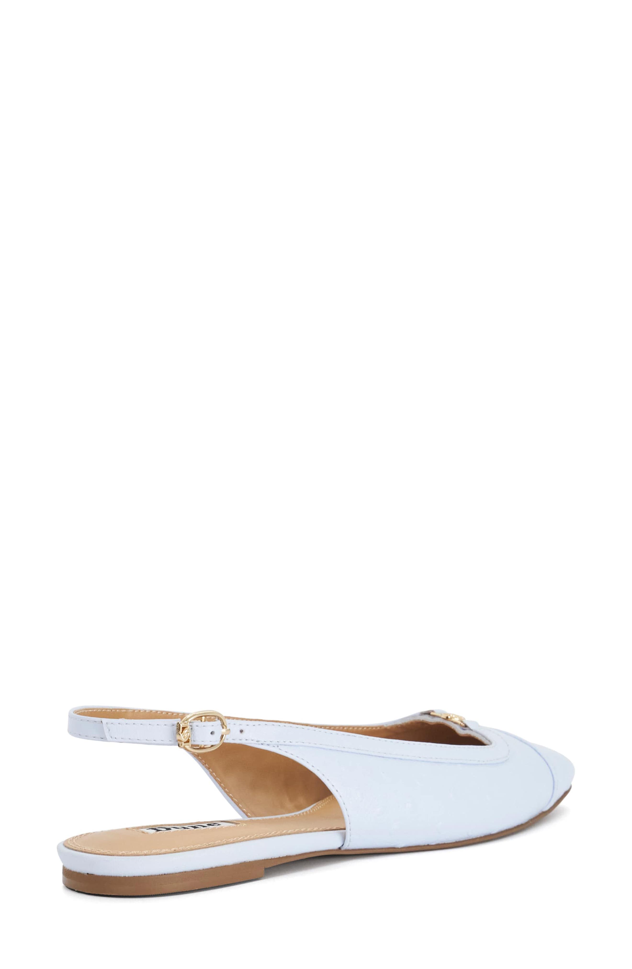 Hanna Slingback Cap Toe Flat - image 4