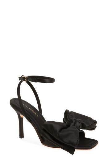 Loeffler Randall Marlena Ankle Strap Sandal In Black