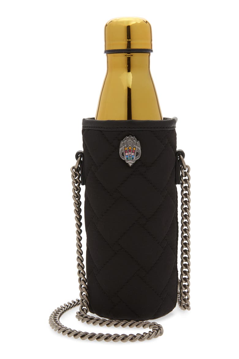 The Quench Water Bottle & Holder, Main, color, BLACK/ OTHER