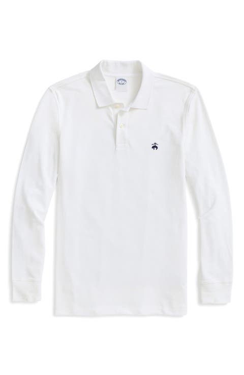 Long Sleeve Piqué Polo