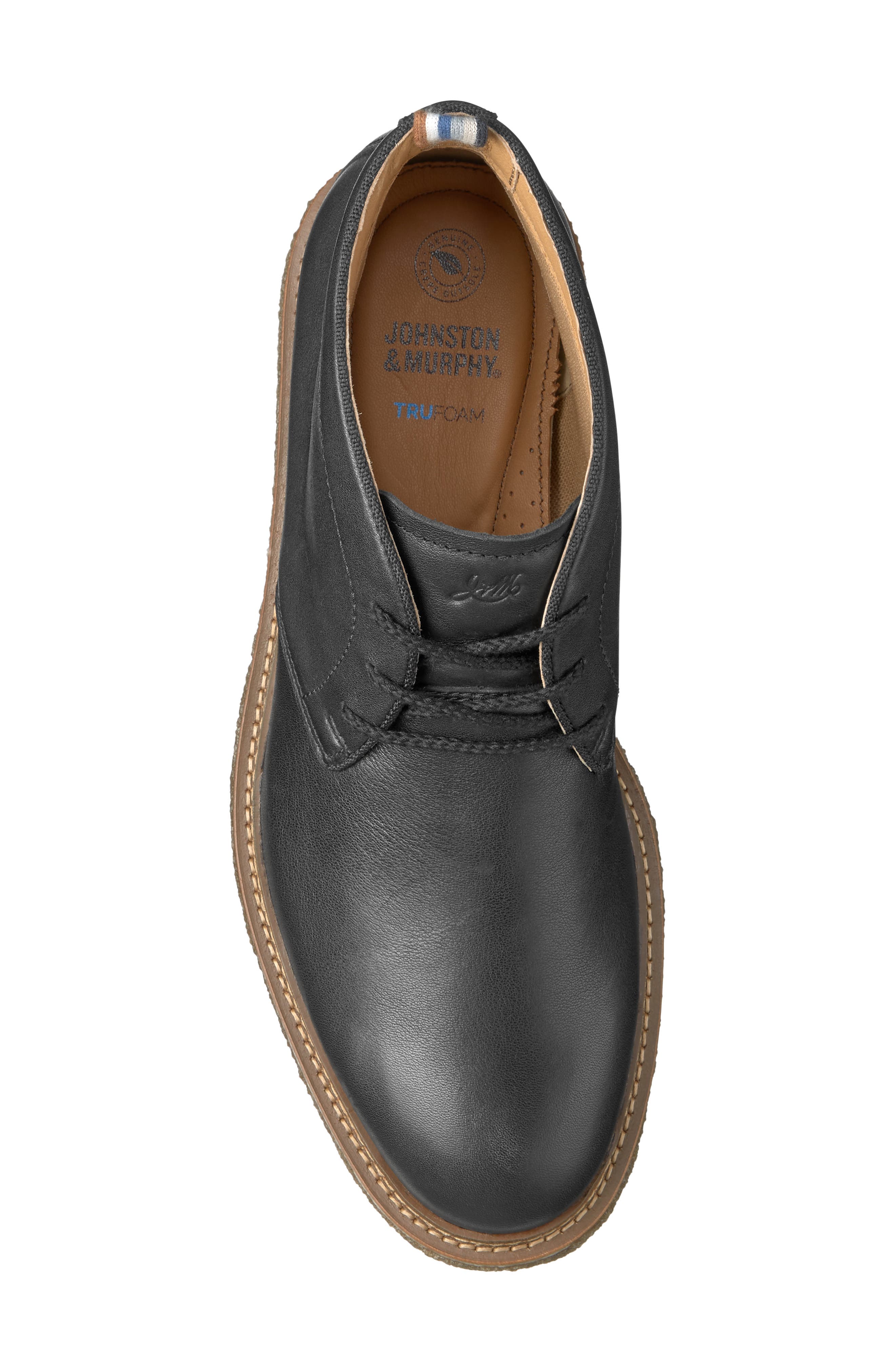 Clint Chukka Boot, Alternate, color, BLACK FULL GRAIN