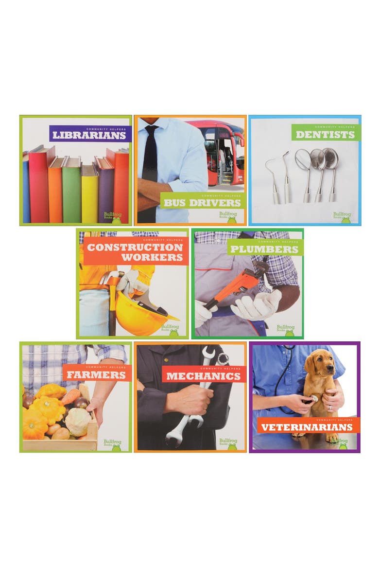 Let's Learn About Community Helpers Career Exploration Books - Set of 9, Main, color, Multicolor