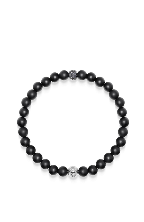 Black Diamond Wristband With Onyx