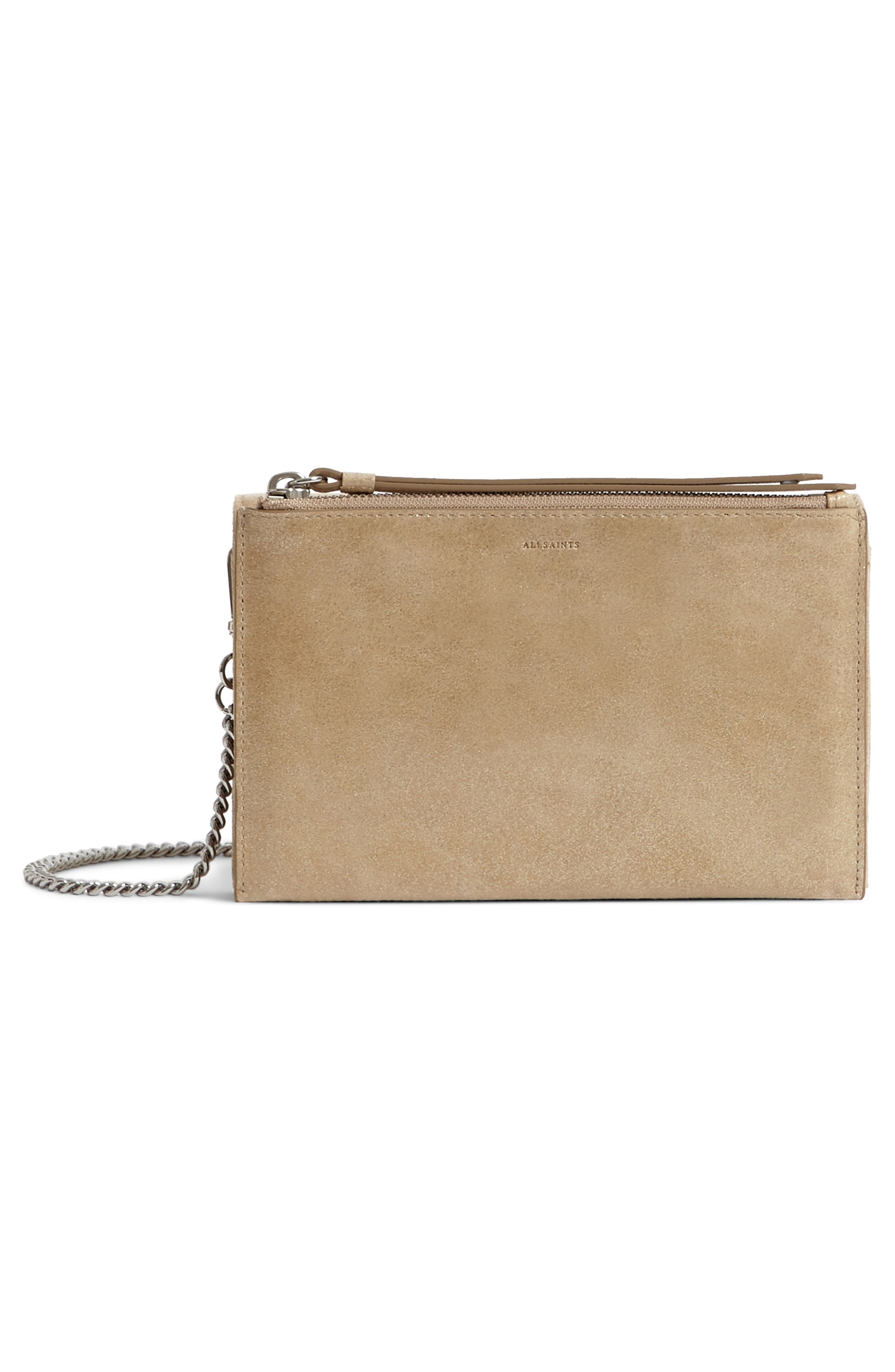 Fetch Leather Bag, Alternate, color, GLITTER GOLD