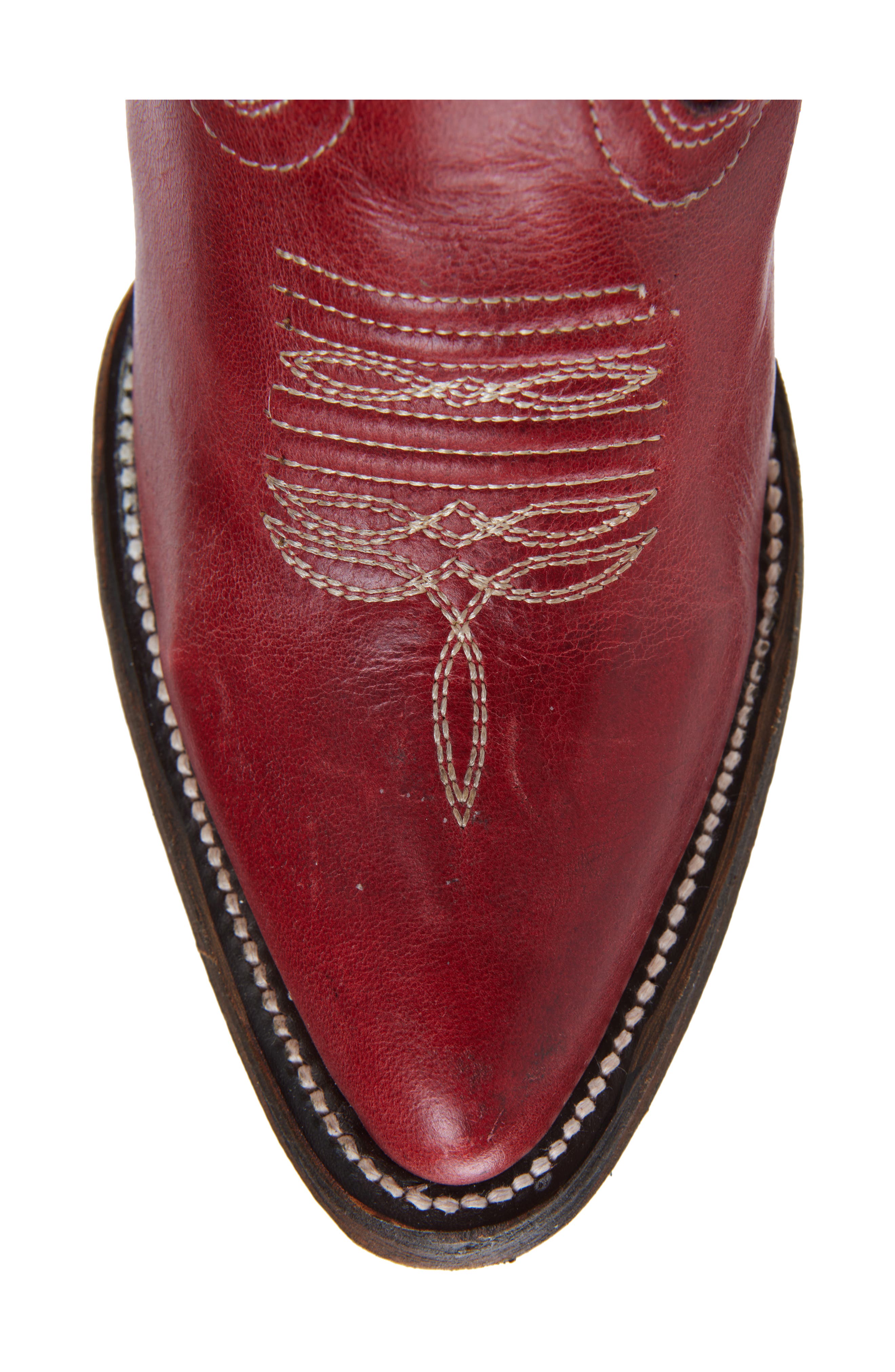 CORRAL Embroidered Western Boot, Alternate, color, Red