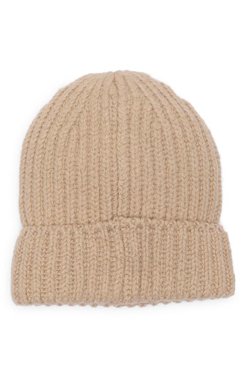 Cole Haan Chunky Knit Cuffed Beanie In Neutral
