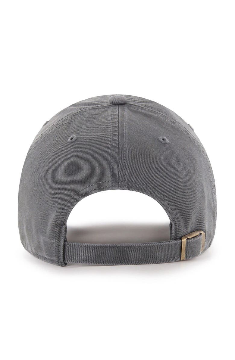 '47 Men's '47 Charcoal Colorado Buffaloes Clean Up Adjustable Hat, Alternate, color, 