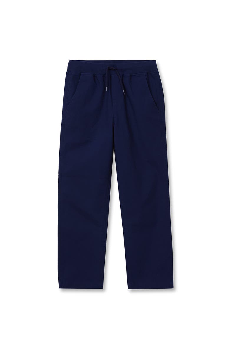 Boys Husky Iron Knee Pull On Pants, Alternate, color, Navy