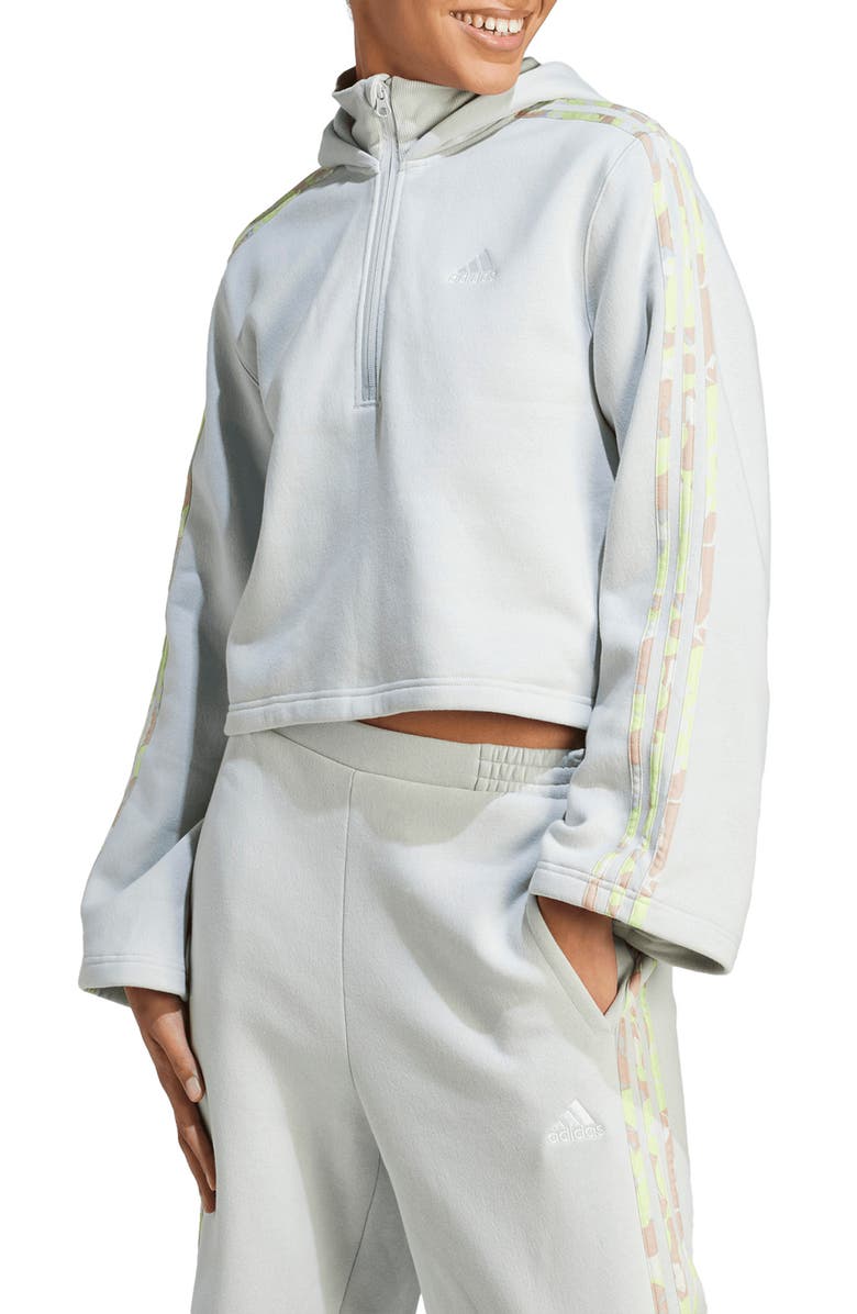 adidas Camo 3-Stripes Hoodie, Main, color, 