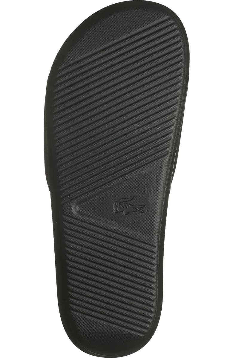 Lacoste Croco Slide Sandal, Alternate, color,