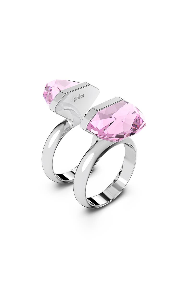 Swarovski Lucent Set of 2 Stacking Rings, Alternate, color,