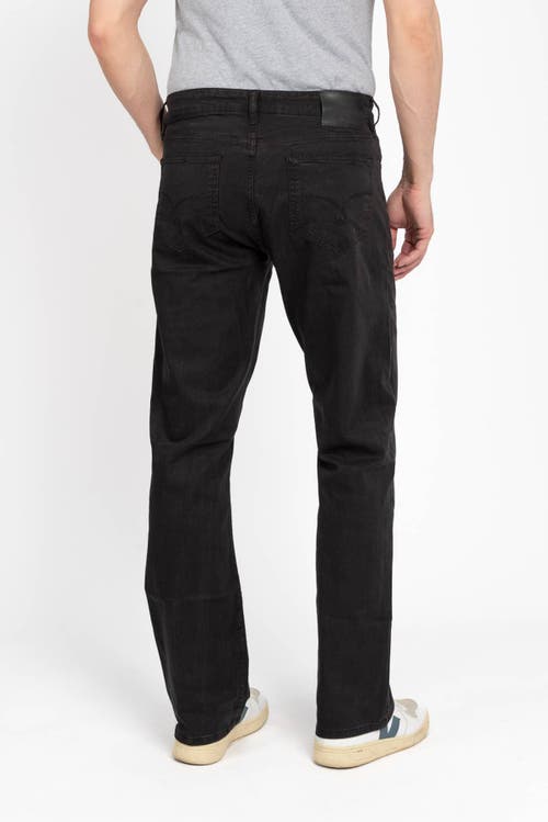 Jack Of Spades High Roller Fit Five Pocket Pants In Black Sateen