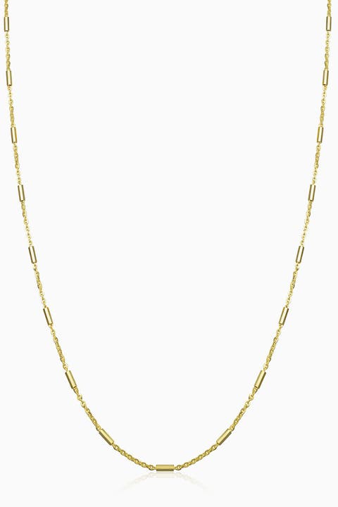 14K Yellow Gold Vicenza Rolo Chain