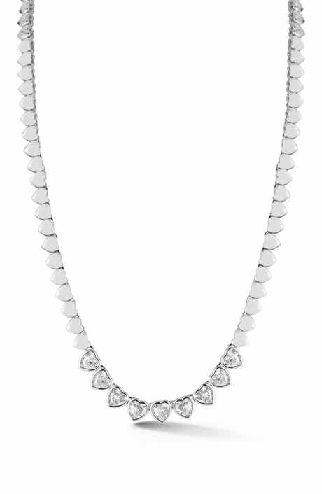 Heart Cubic Zirconia Necklace