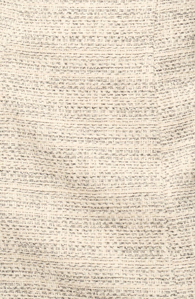 STAUD Edie Cotton Tweed Minidress, Alternate, color, Ivory Multi