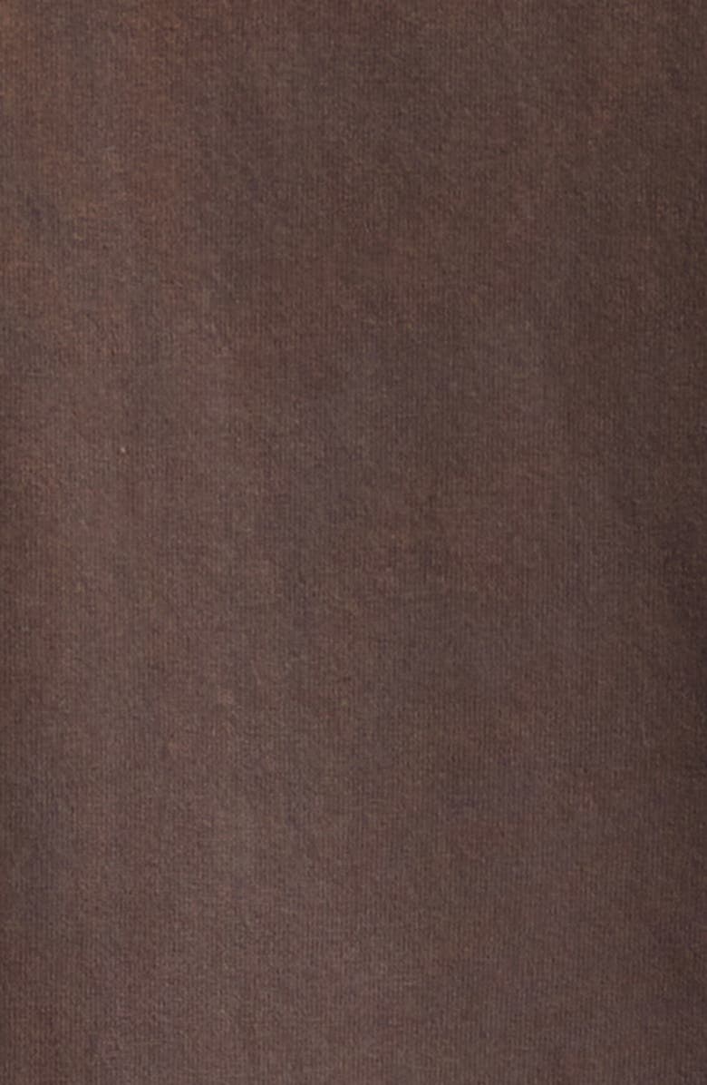 Acne Studios Gym Bro Logo Organic Cotton T-Shirt, Alternate, color, Dark Brown