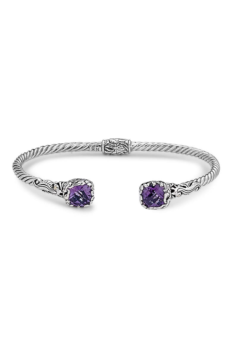 Amethyst Bangle, Main, color, PURPLE