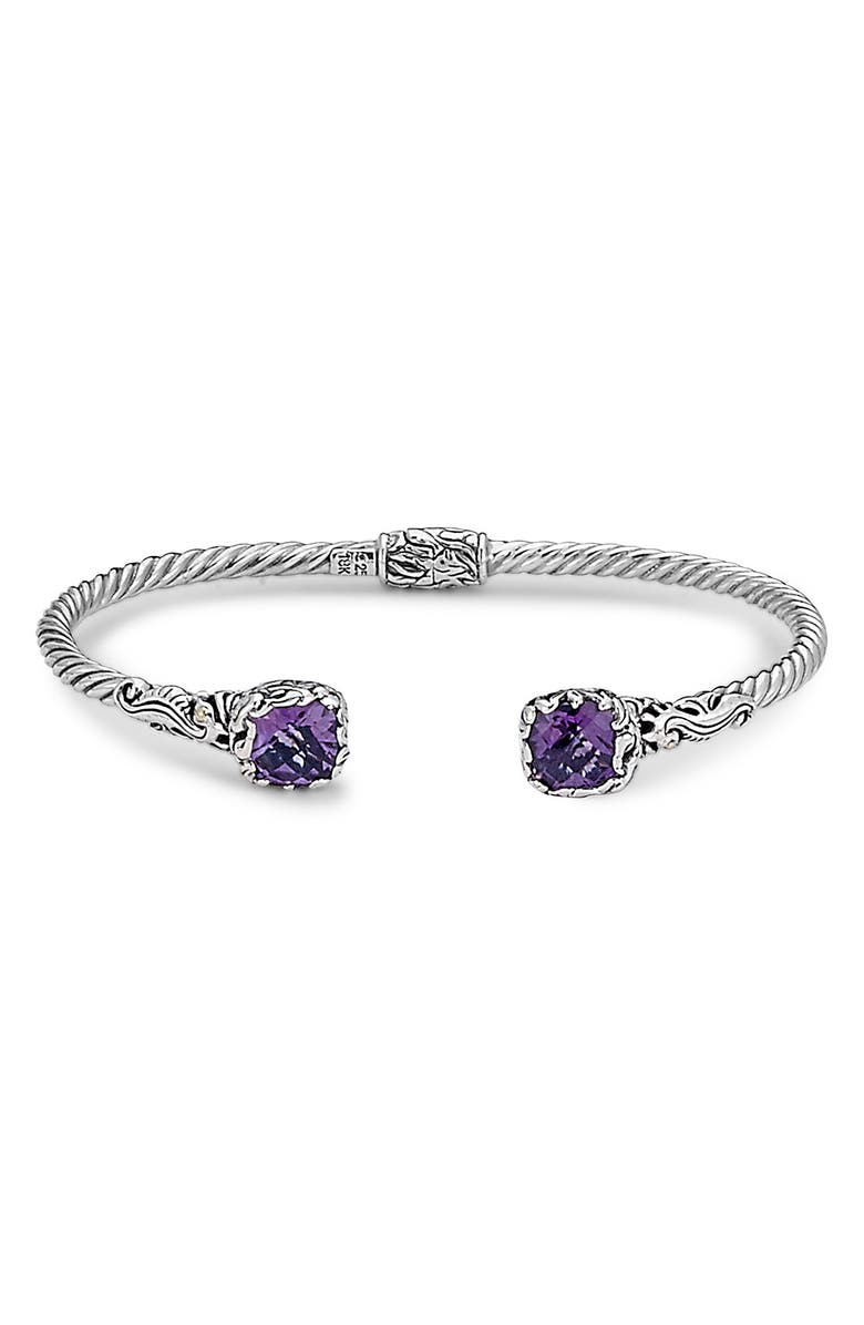 SAMUEL B. Amethyst Bangle, Main, color, Purple