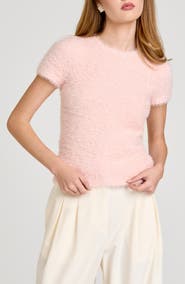 WAYF Hannah Short Sleeve Sweater